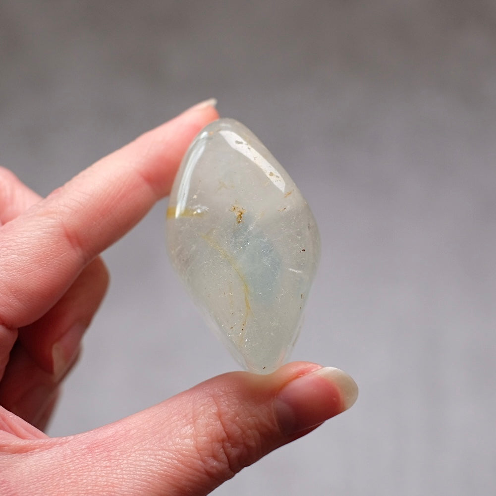 Bicolor Blue Topaz Crystal Freeform | Rare Bicolor Natural Topaz Crystal