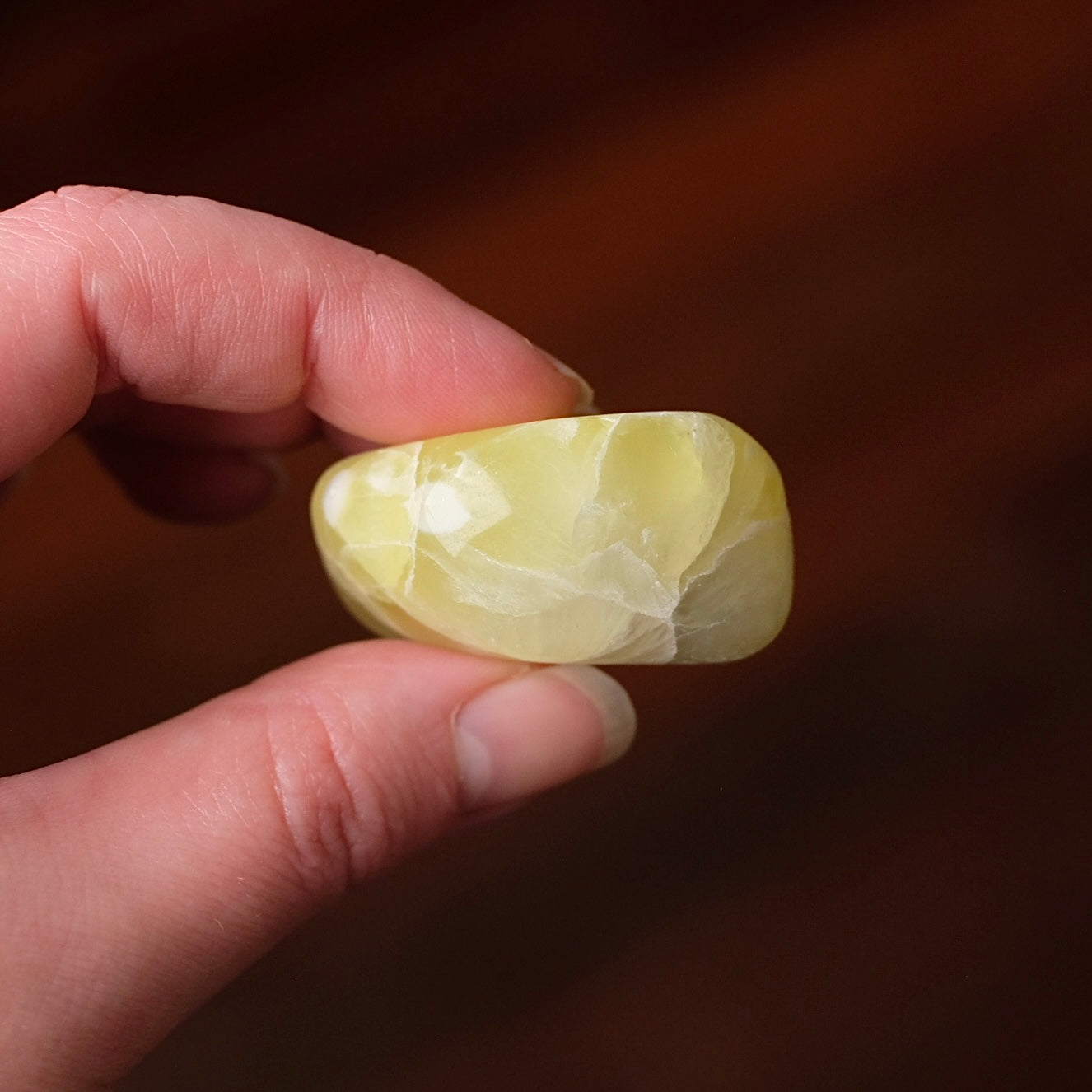 Australian Prehnite Freeform | Polished Prehnite Crystal