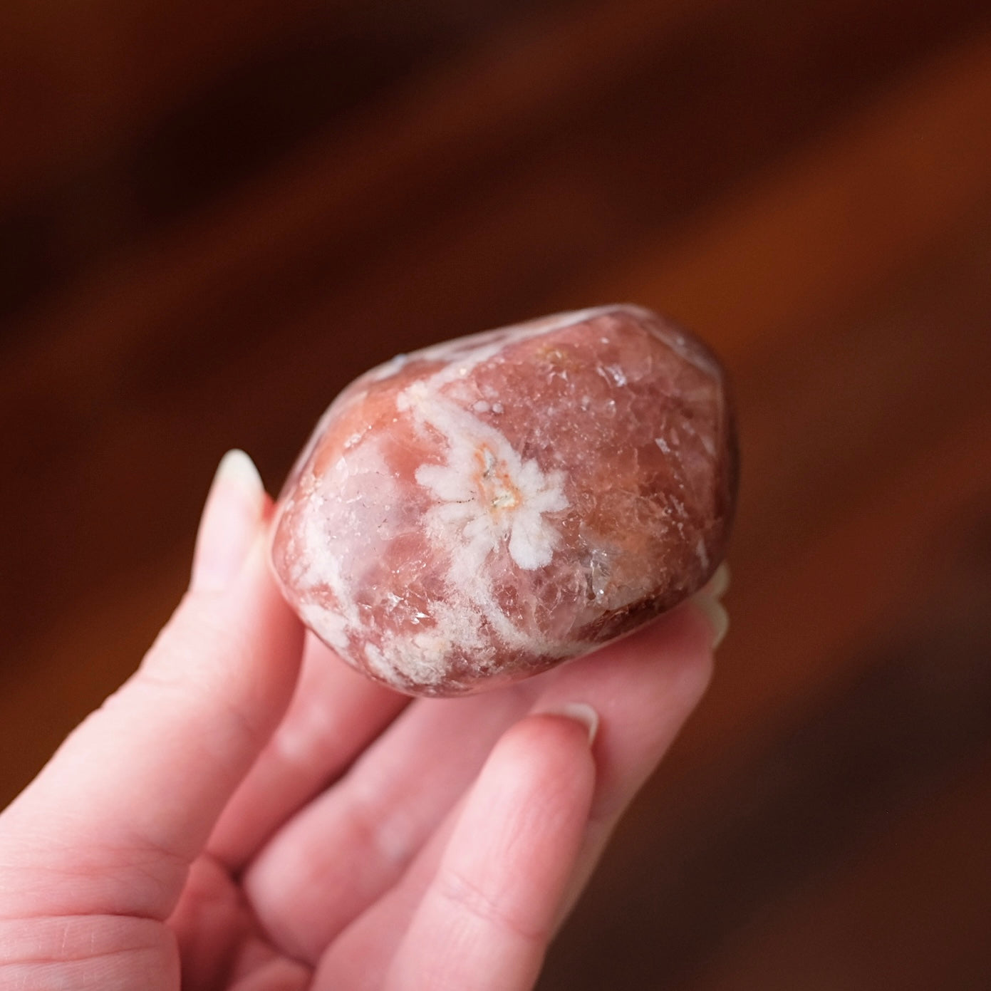 Raspberry Pink Amethyst | Polished Pink Amethyst Crystal Freeform 5