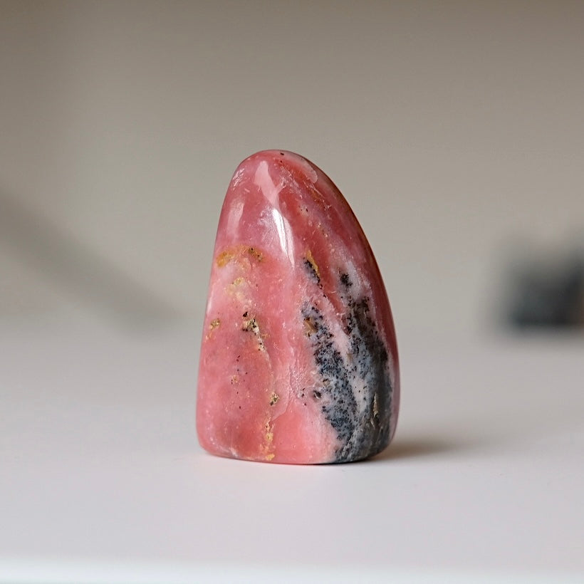 Peruvian Pink Opal Freeform | Polished Crystal Freeform