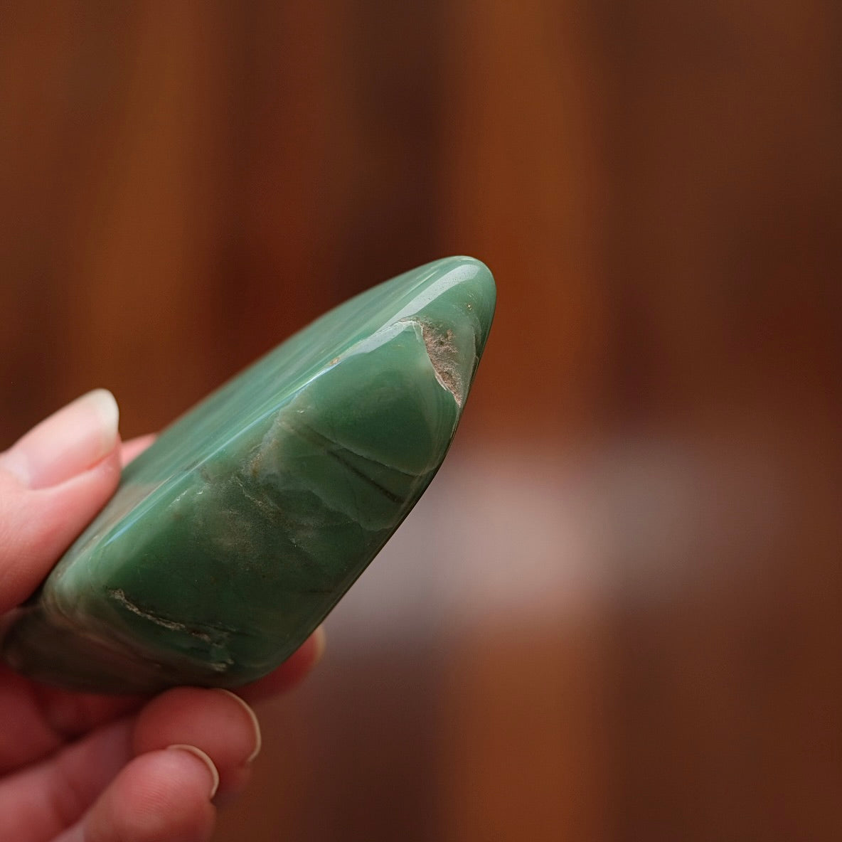 Australian Green Prase | Green Chert Crystal