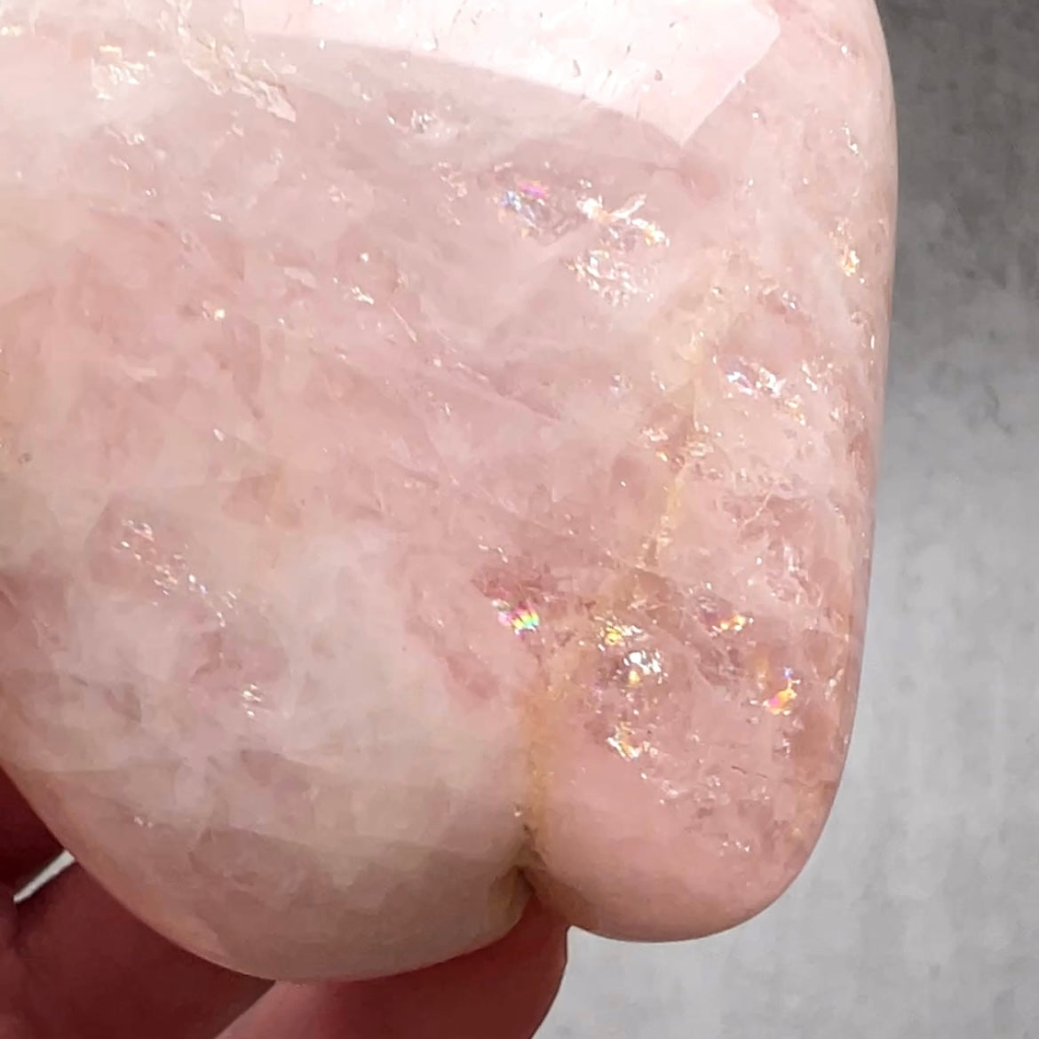 Australian Morganite Crystal Freeform | Pink Beryl