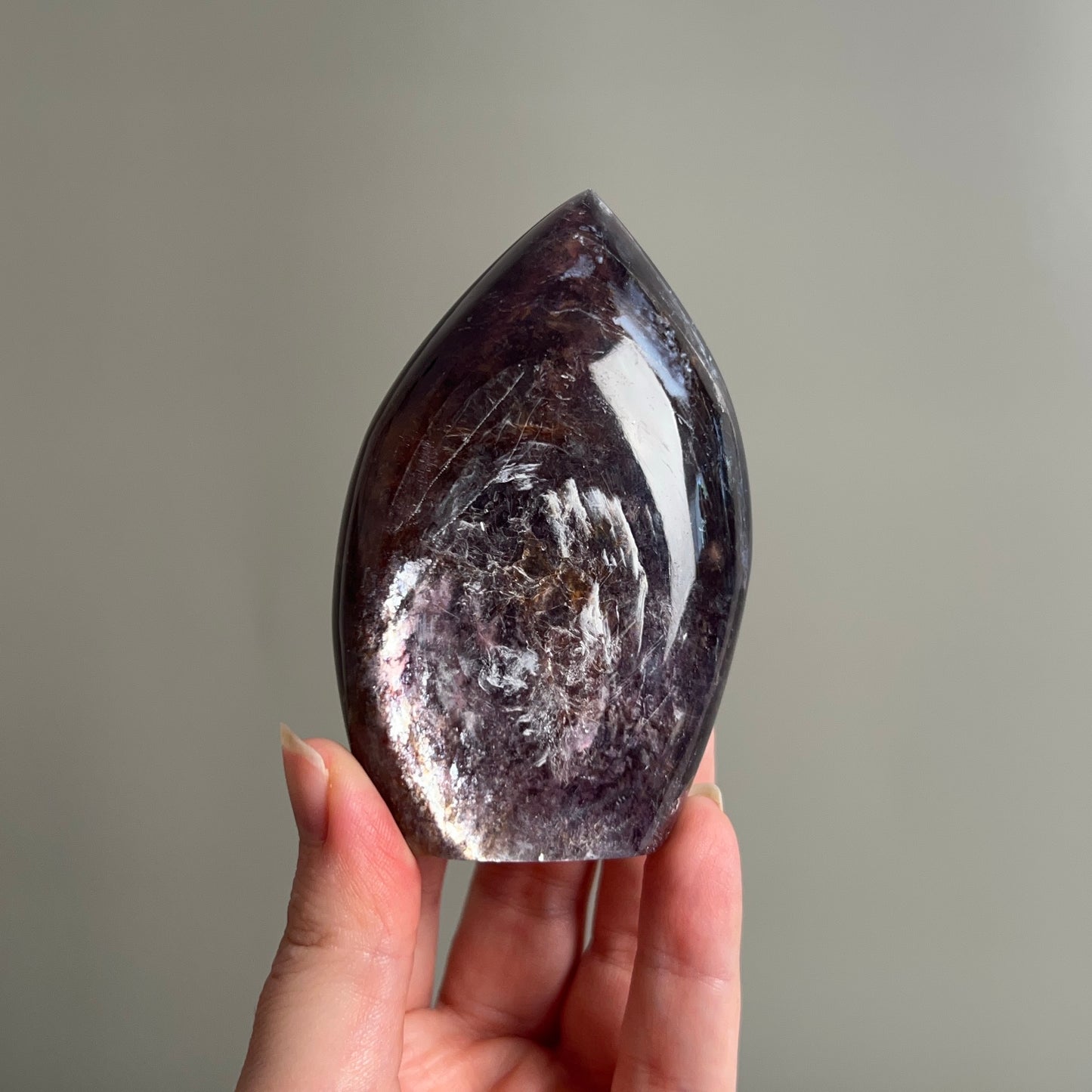 Gem Lepidolite Freeform | Polished Crystal Freeform