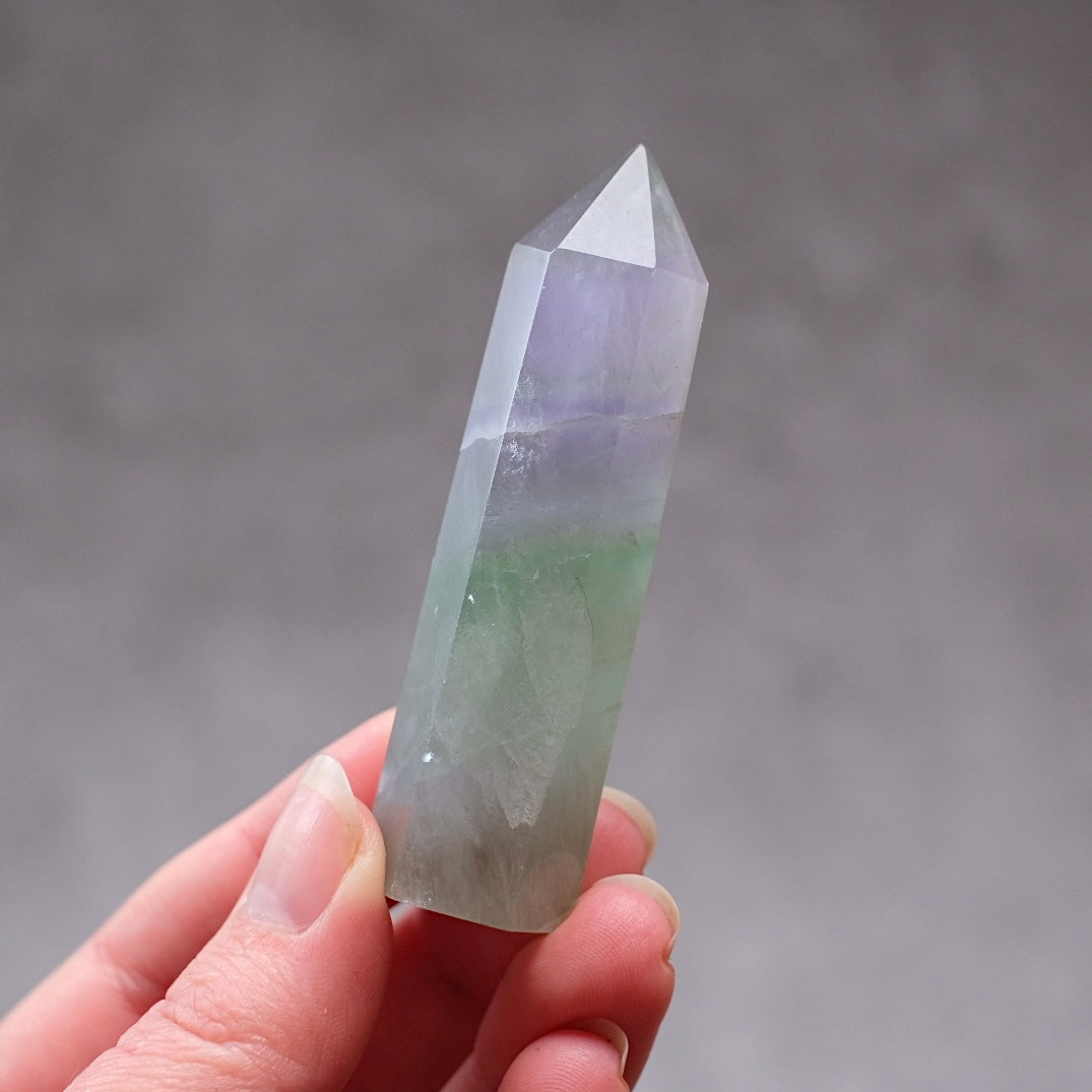 Pretty Fluorite Point | Fluorite Crystal Tower
