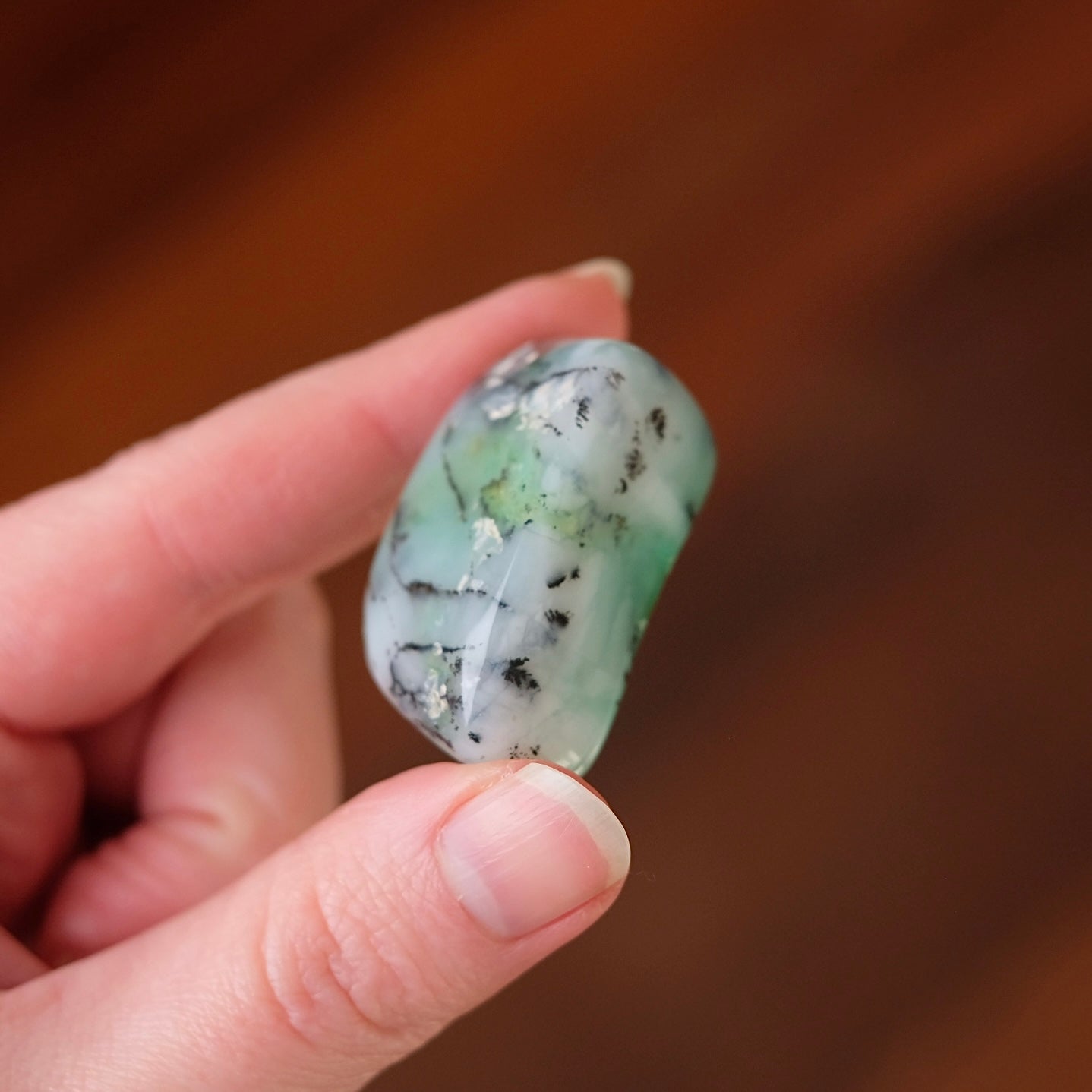 Australian Chrysoprase Freeform | Polished Chrysoprase Crystal