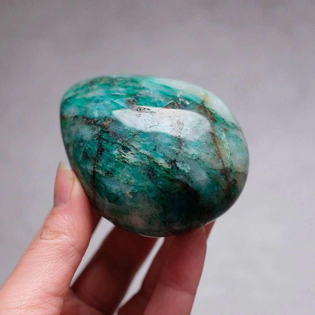 Chrysocolla In Quartz | Chrysocolla Quantum Quattro Crystal Freeform