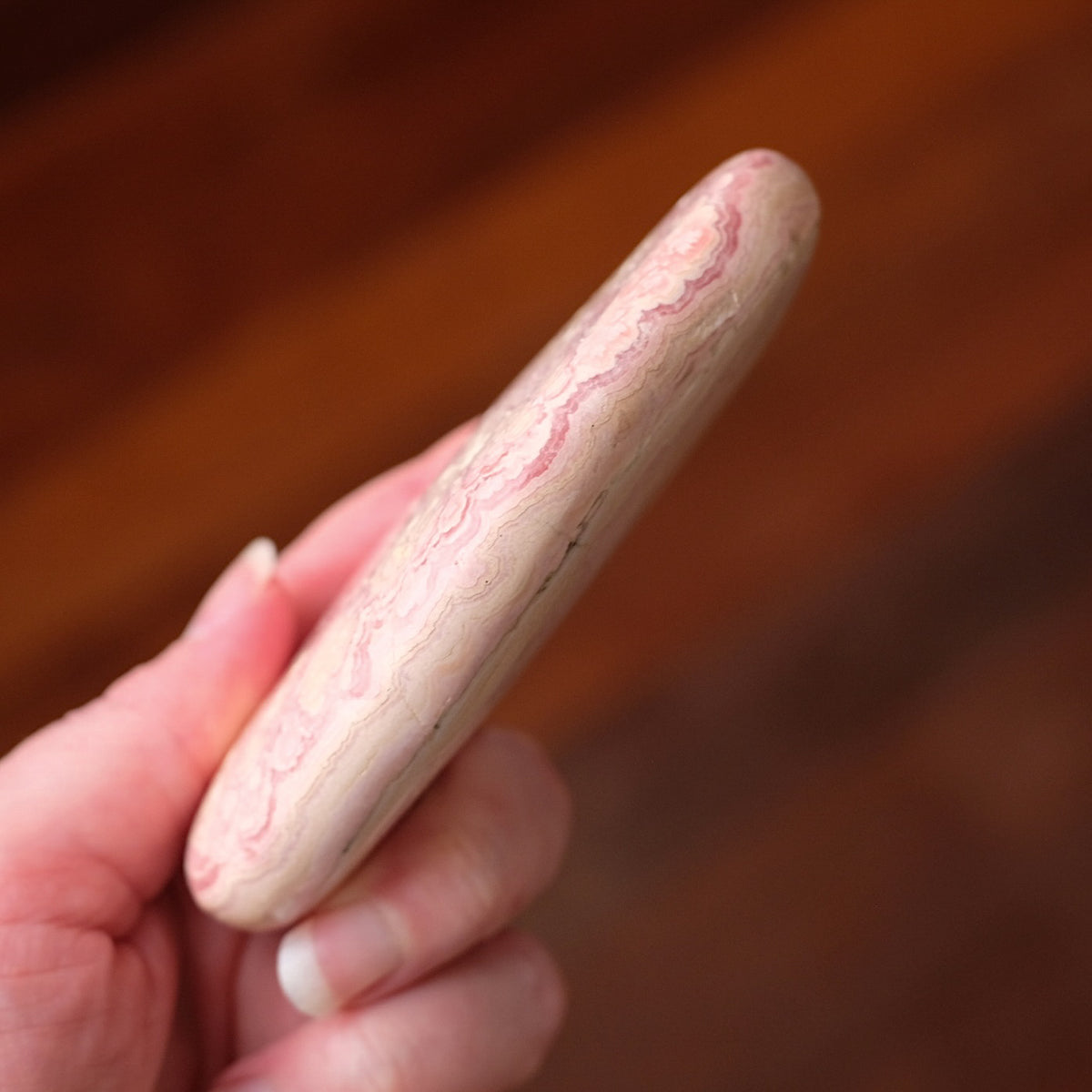 Rhodochrosite Freeform | Polished Rhodochrosite Crystal F