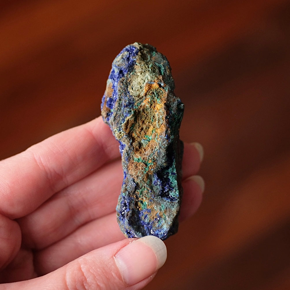 Azurite Malachite Specimen | Azurmalachite Raw Crystal