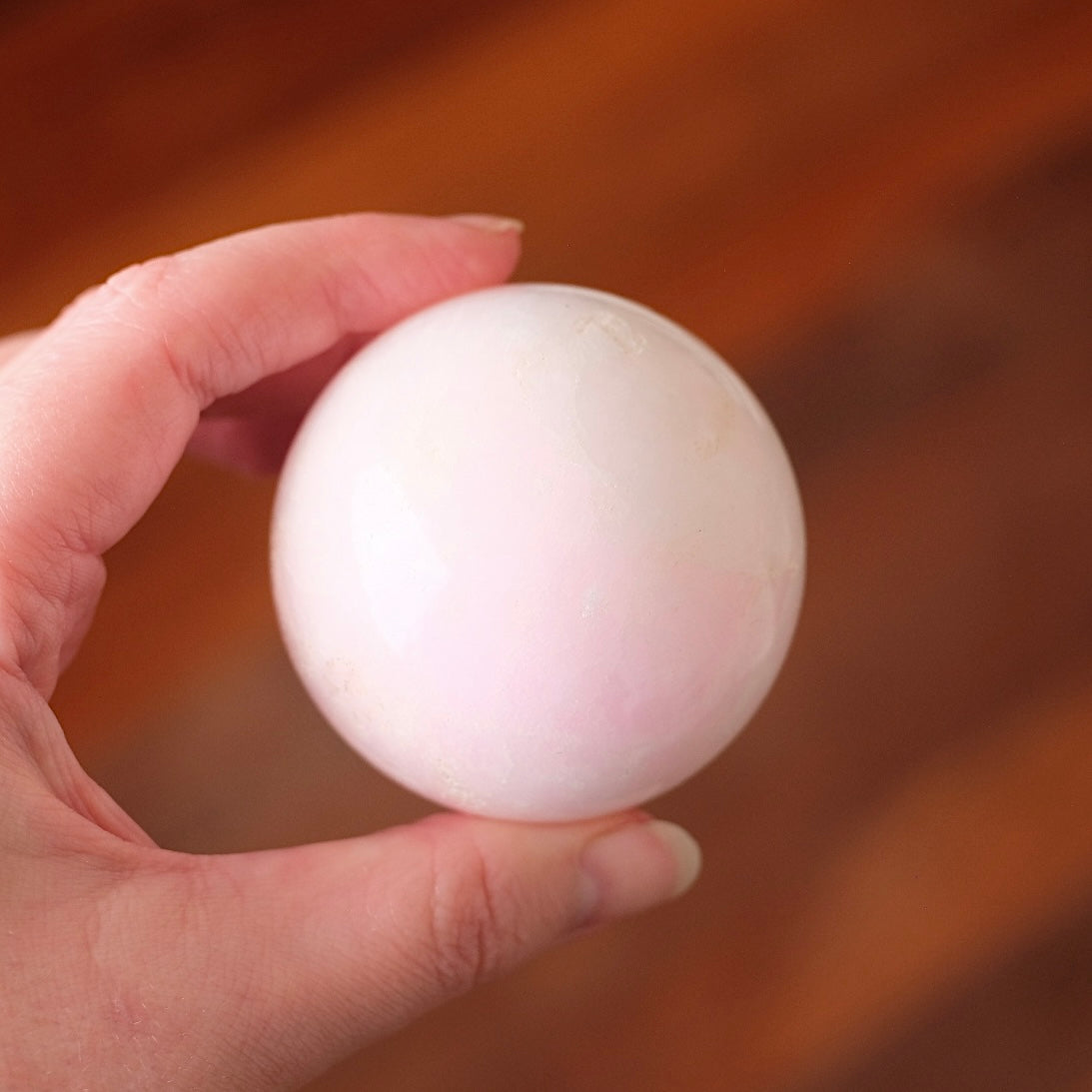 Pink Aragonite Sphere | Aragonite Crystal Sphere