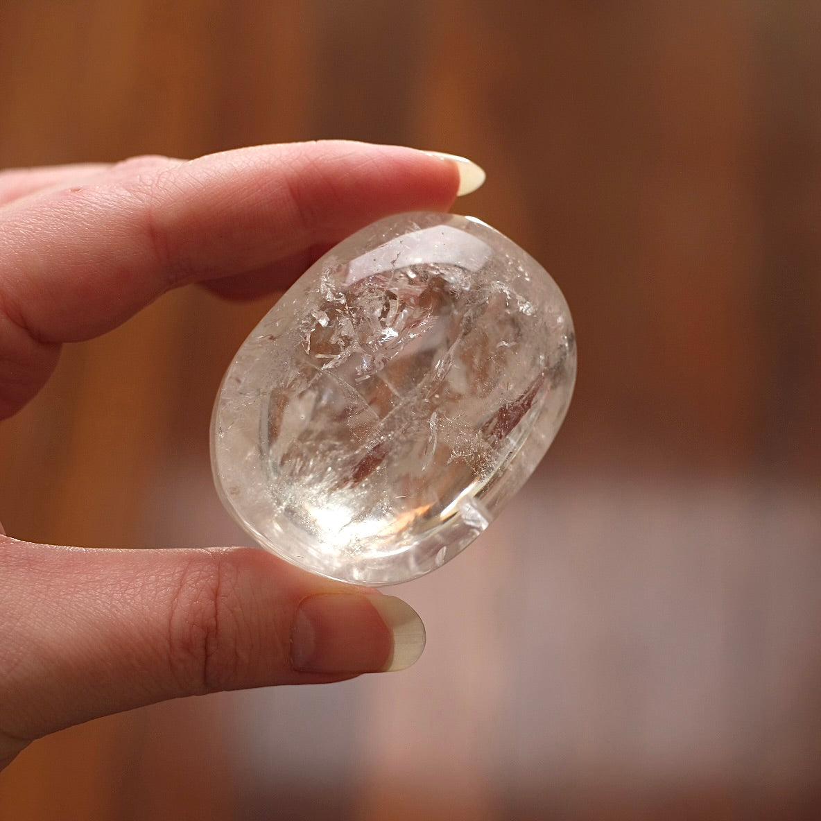 Clear Quartz Palm | High Quality Quartz Crystal Palm