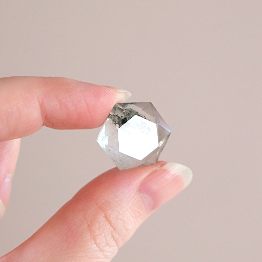 Chlorite Quartz Hexagon | Crystal Jewel | Star of David