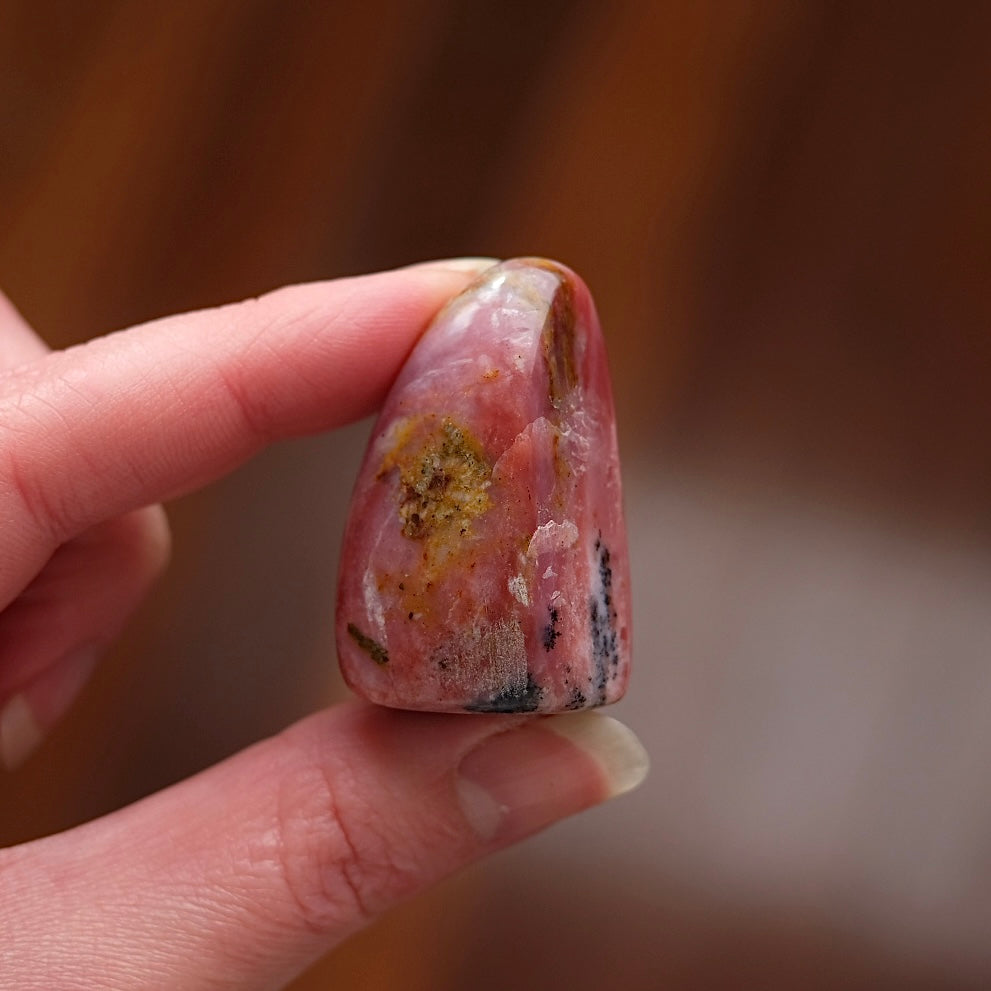 Peruvian Pink Opal Freeform | Polished Crystal Freeform
