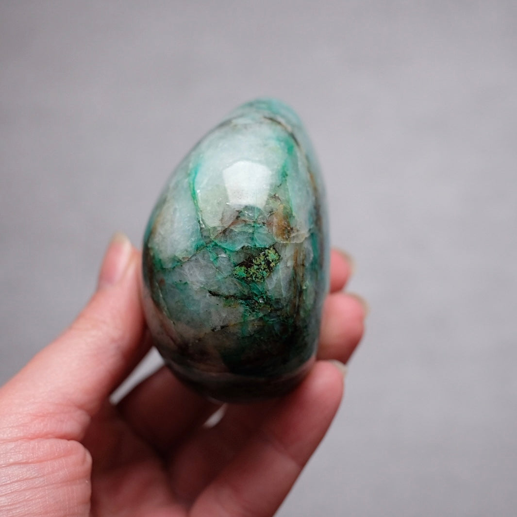 Chrysocolla In Quartz | Chrysocolla Quantum Quattro Crystal Freeform
