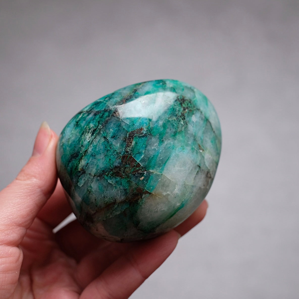 Chrysocolla In Quartz | Chrysocolla Quantum Quattro Crystal Freeform