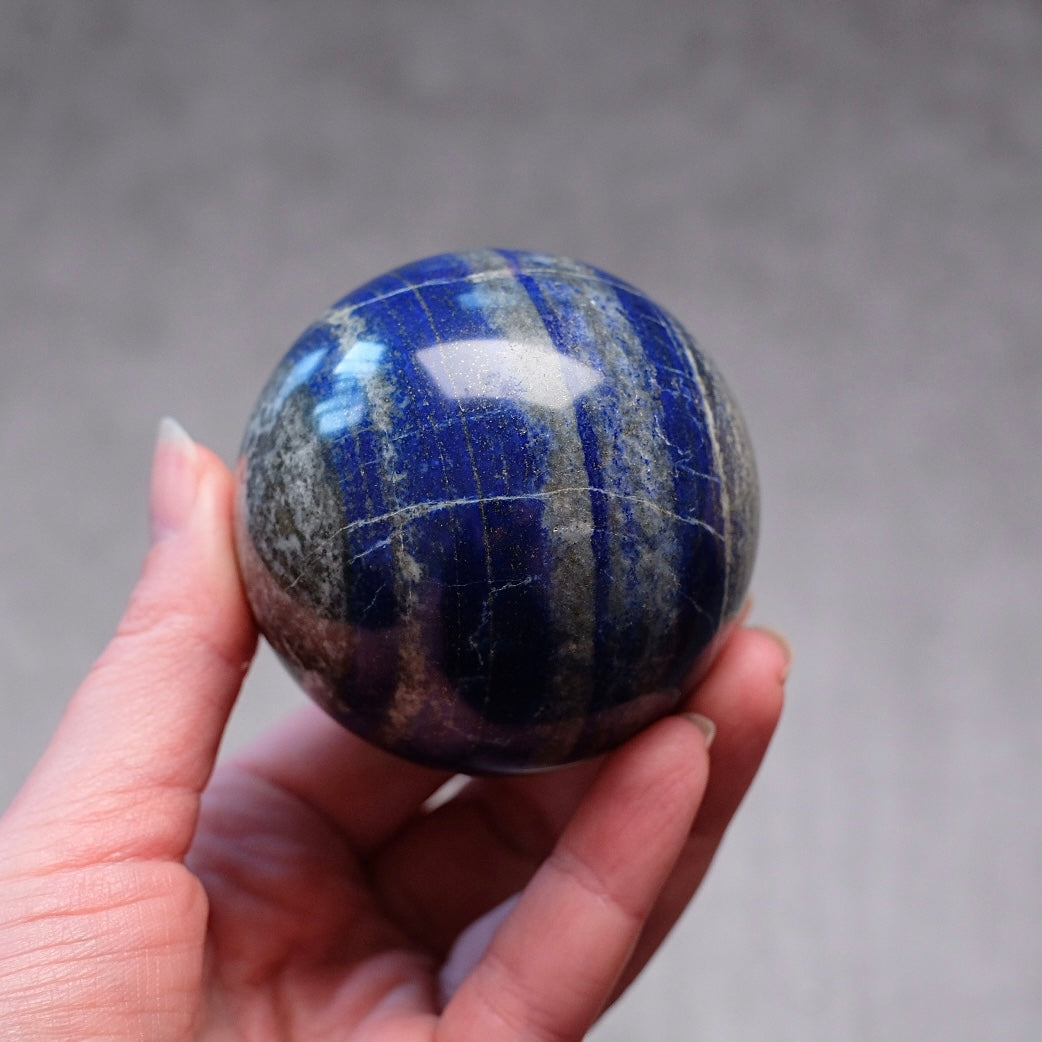 Lapis Lazuli Sphere | Blue Lapis Crystal Sphere