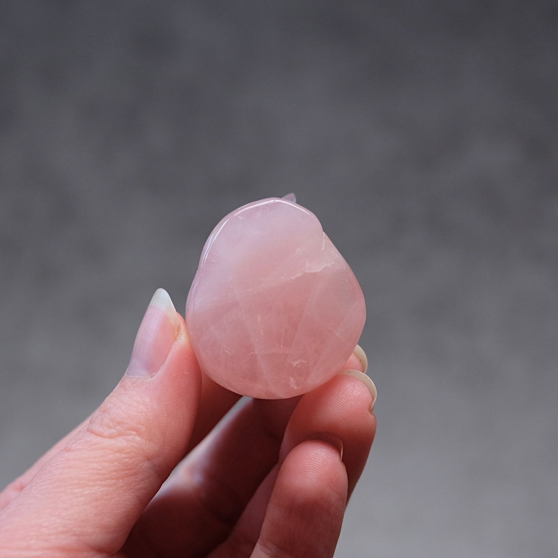 Rose Quartz Cat | Rose Quartz Crystal Cat Carving