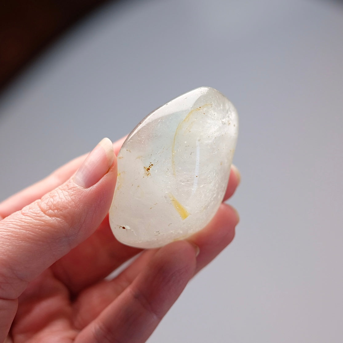 Bicolor Blue Topaz Crystal Freeform | Rare Bicolor Natural Topaz Crystal
