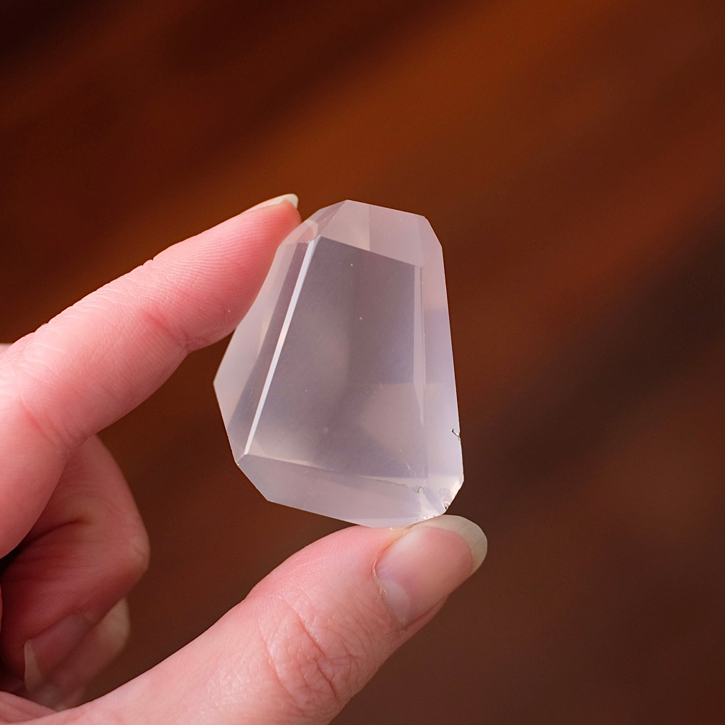 Mozambique Rose Quartz Freeform | Girasol Rose Quartz