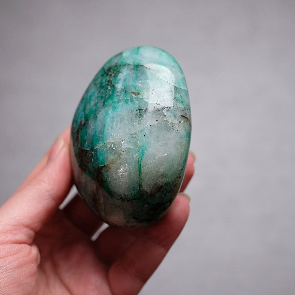 Chrysocolla In Quartz | Chrysocolla Quantum Quattro Crystal Freeform