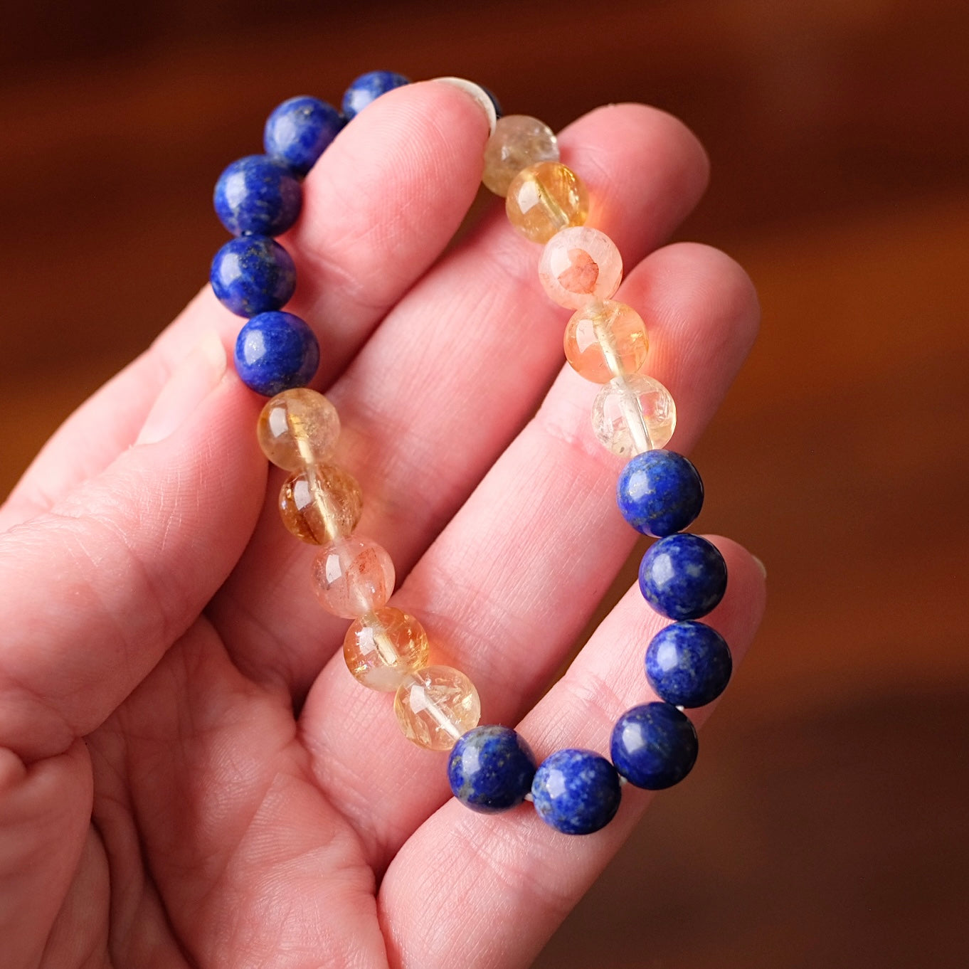 Lapis Lazuli Crystal Bracelet | OOAK Crystal Bracelet