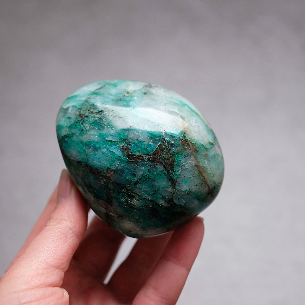 Chrysocolla In Quartz | Chrysocolla Quantum Quattro Crystal Freeform