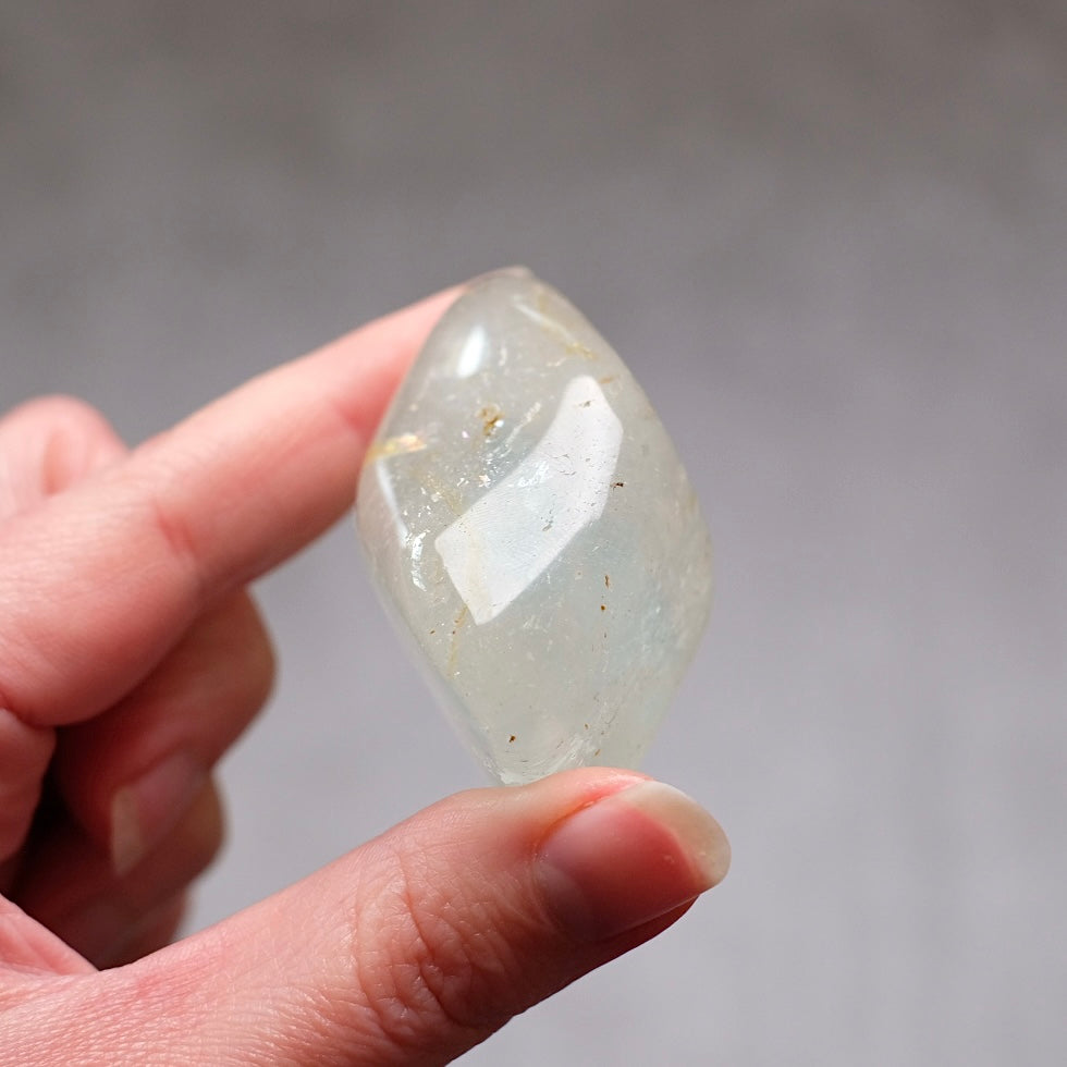 Bicolor Blue Topaz Crystal Freeform | Rare Bicolor Natural Topaz Crystal