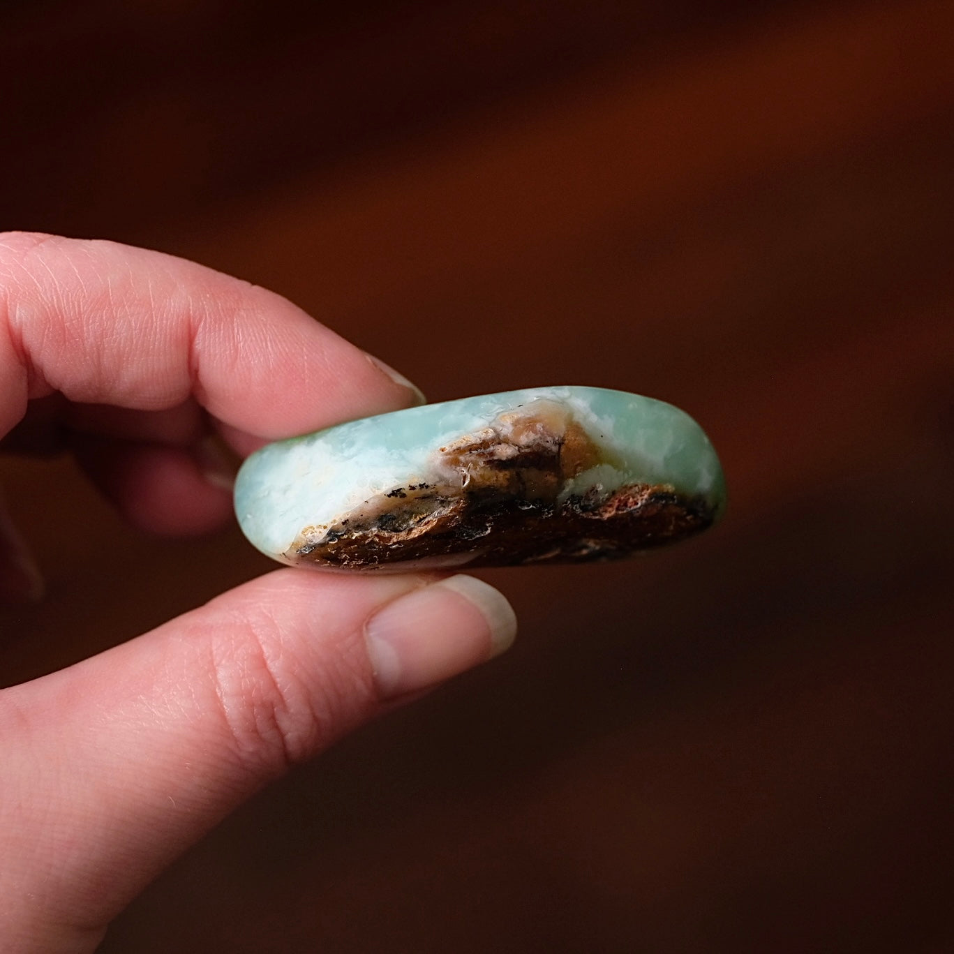 Australian Chrysoprase Freeform | Polished Chrysoprase Crystal