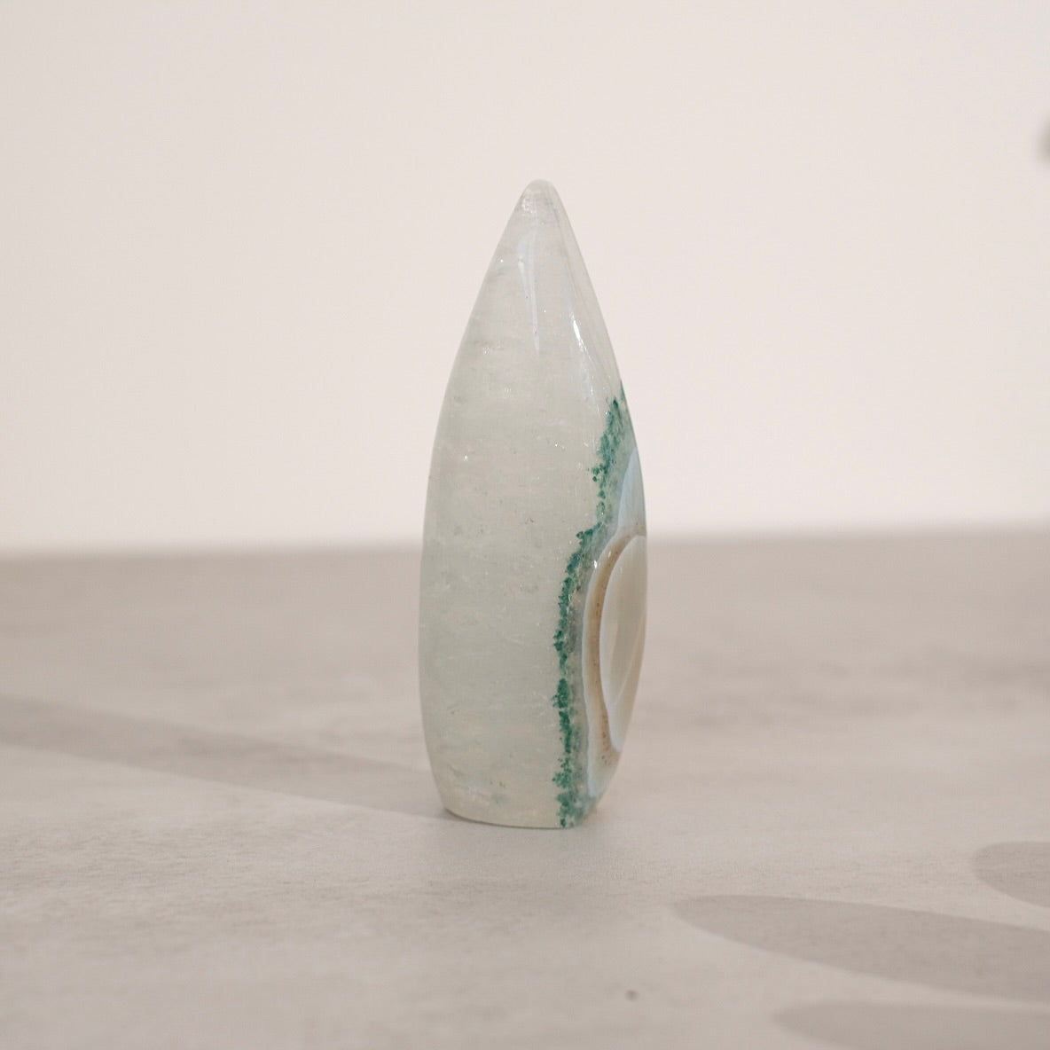 Quartz & Agate Freeform | Chlorite Quartz Crystal Flame