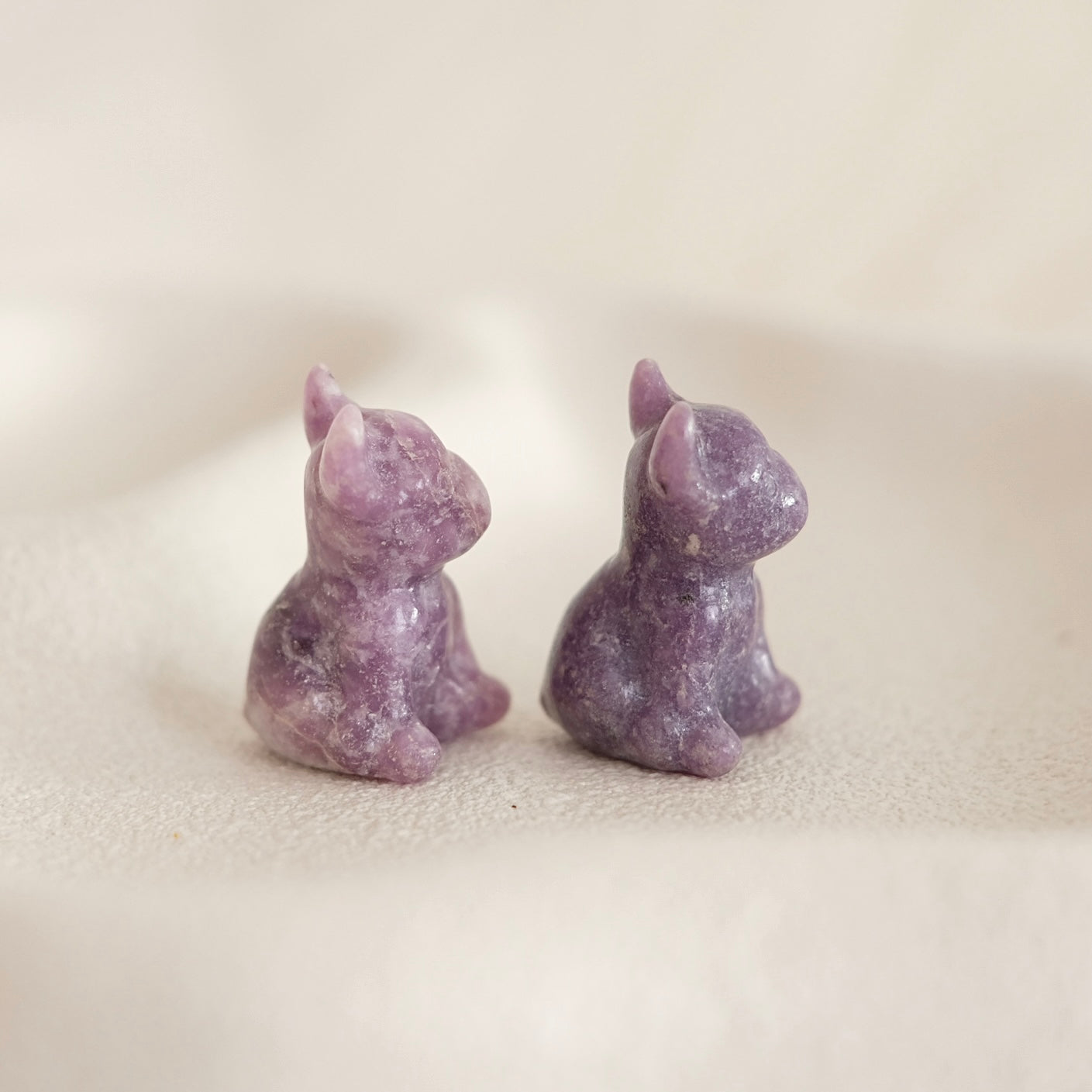French Bulldog Crystal Carvings | Mini Crystal Dog