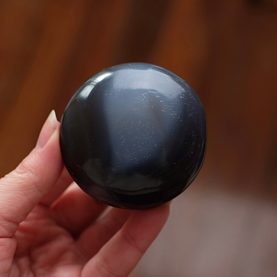 Orca Agate Palm | Agate Crystal Palm Stone