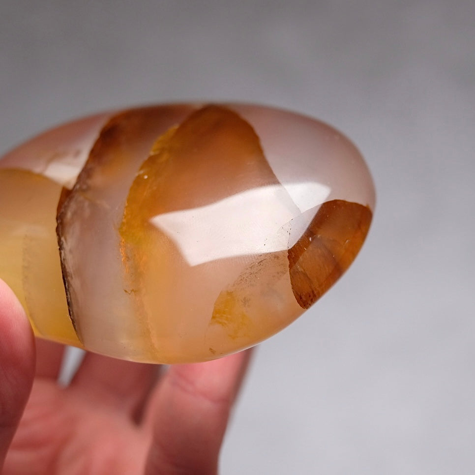 Girasol Golden Healer Quartz | Golden Healer Palm Stone