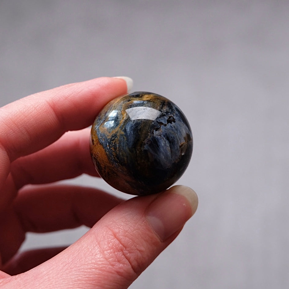Pietersite Crystal Sphere | Rare Pietersite Sphere