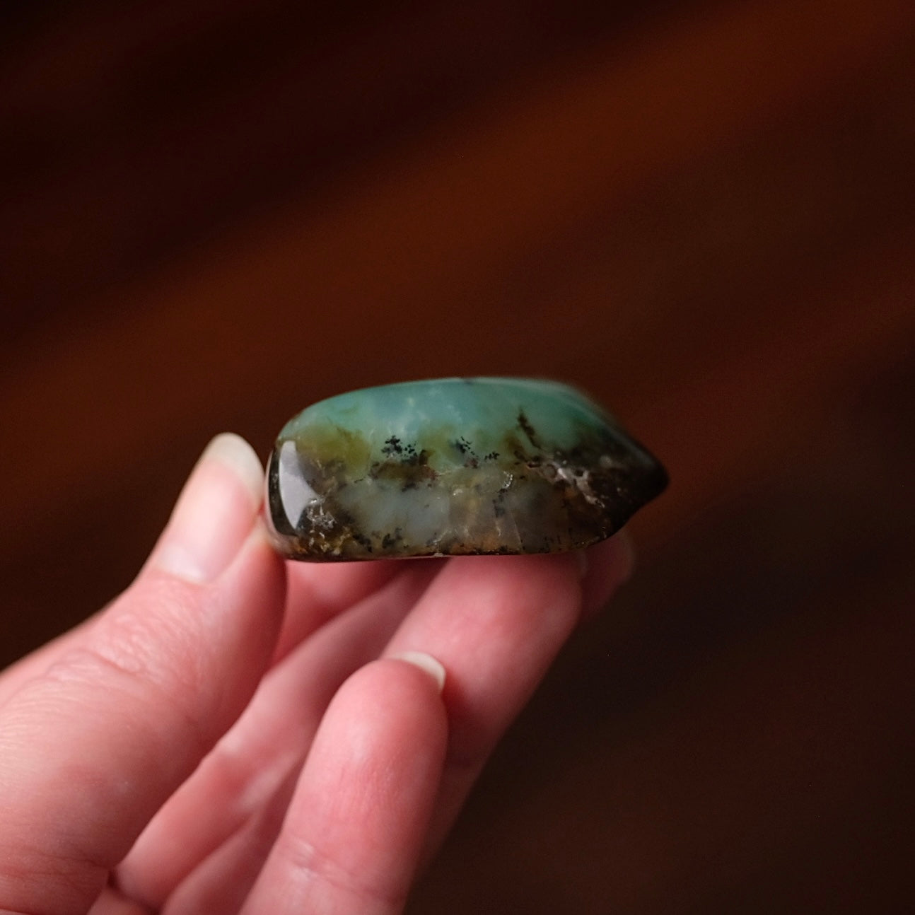 Australian Chrysoprase Freeform | Polished Chrysoprase Crystal