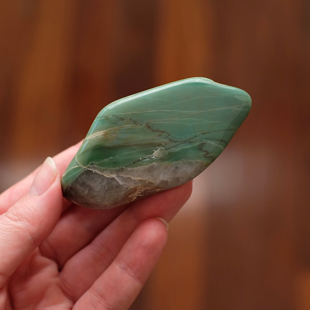Australian Green Prase | Green Chert Crystal