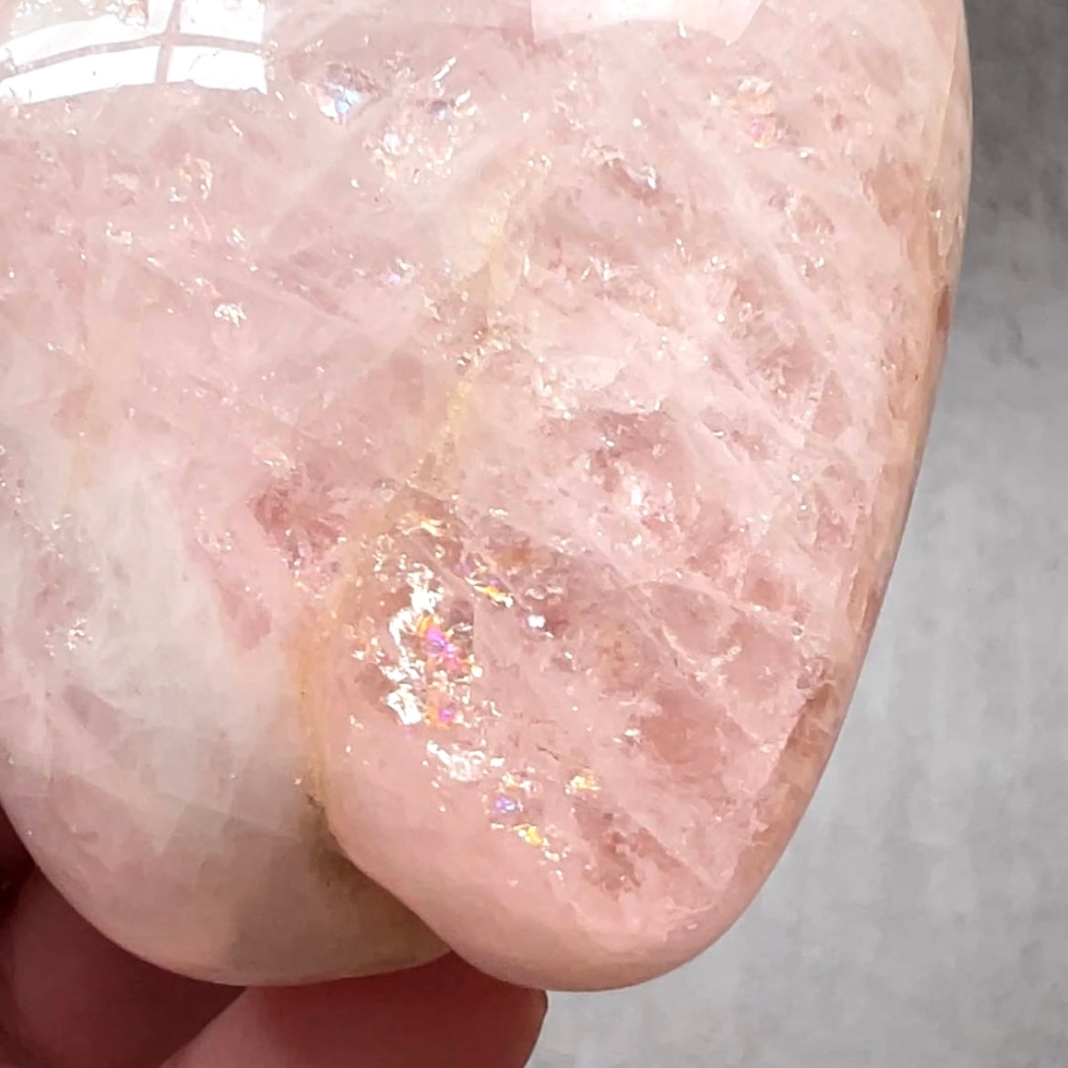 Australian Morganite Crystal Freeform | Pink Beryl
