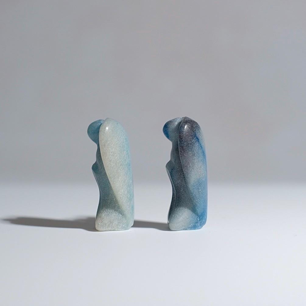 Trolleite Angels | Trolleite Crystal Angel Carving