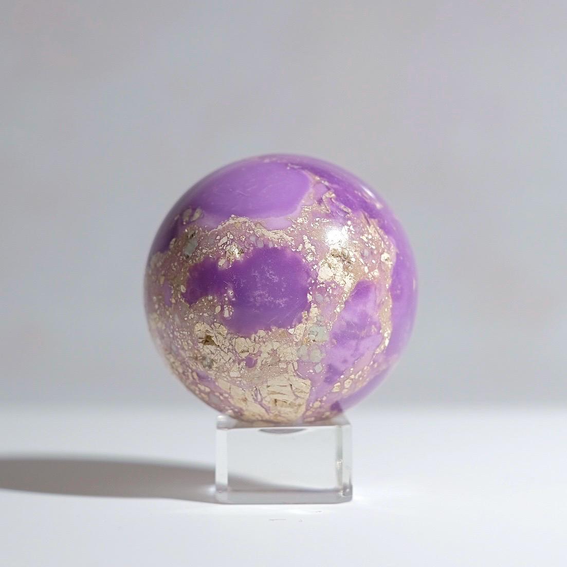 Rare Phosphosiderite Sphere | Phosphosiderite Crystal Sphere