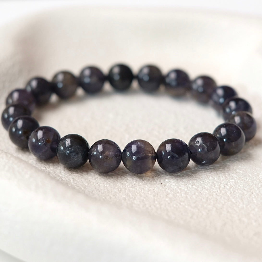 Iolite Bracelet | Gem Iolite Crystal Bracelet