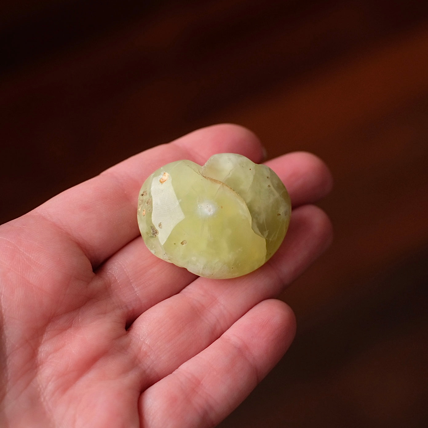 Australian Prehnite Freeform | Polished Prehnite Crystal