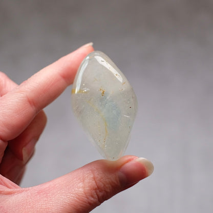 Bicolor Blue Topaz Crystal Freeform | Rare Bicolor Natural Topaz Crystal