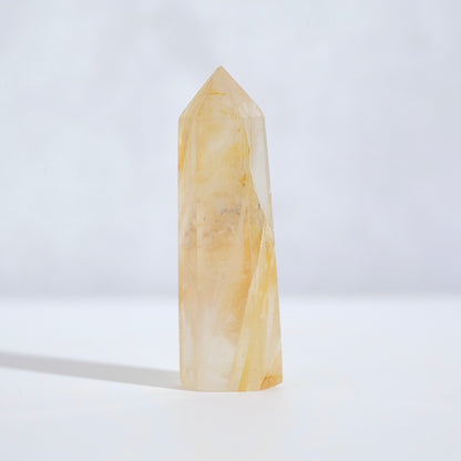 Golden Healer Point | Golden Healer Quartz Crystal Tower