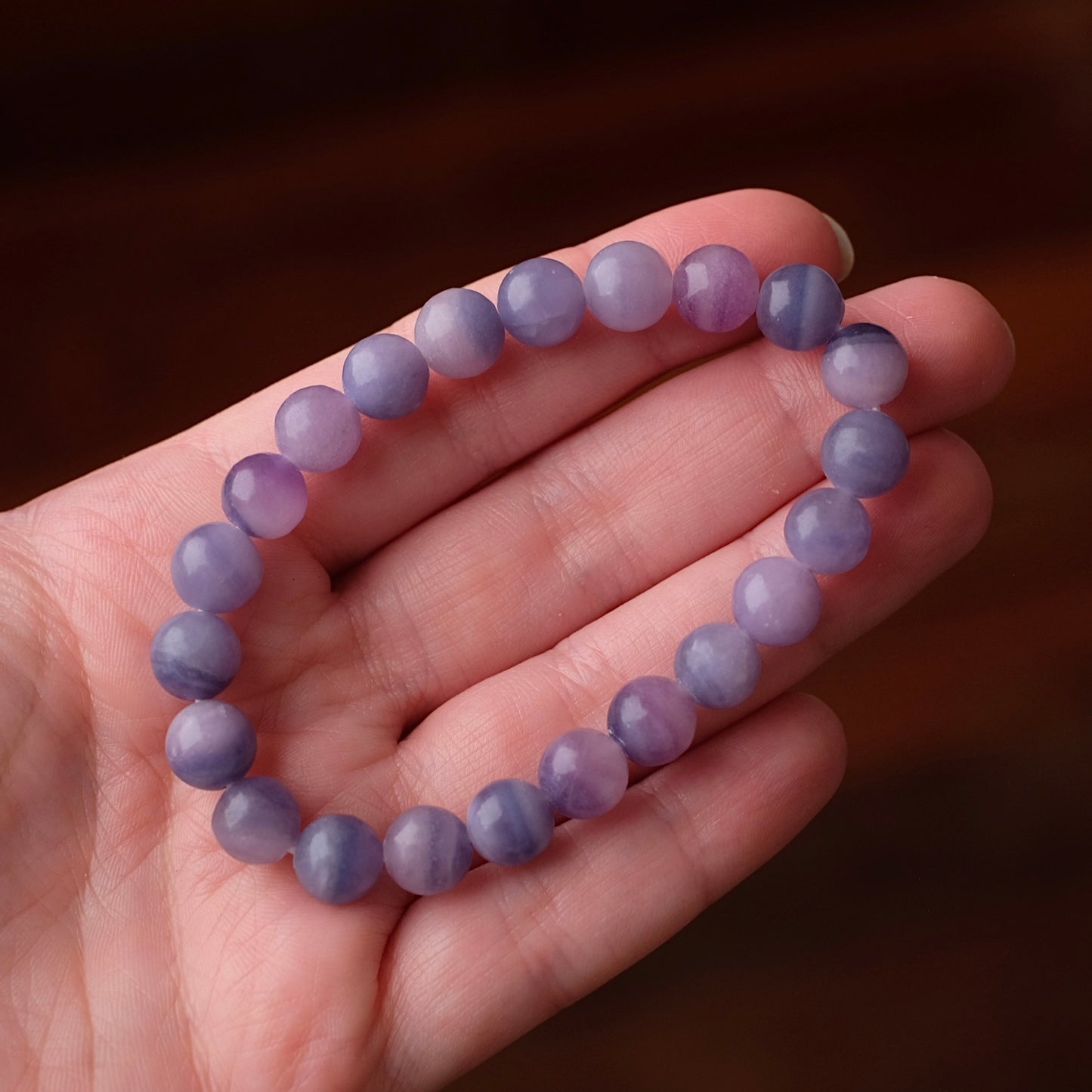 Silk Fluorite Bracelet | Silky Fluorite Crystal Bracelet