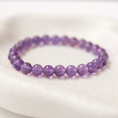 Amethyst Bracelet | Purple Amethyst Crystal Bracelet