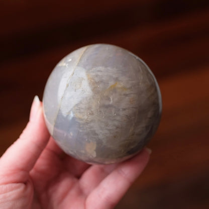 Blue Rose Quartz Sphere | Rose Quartz Crystal Sphere
