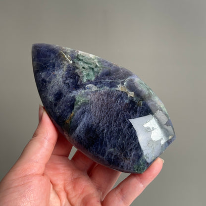 Iolite & Sunstone Freeform | Blood Iolite Crystal Freeform