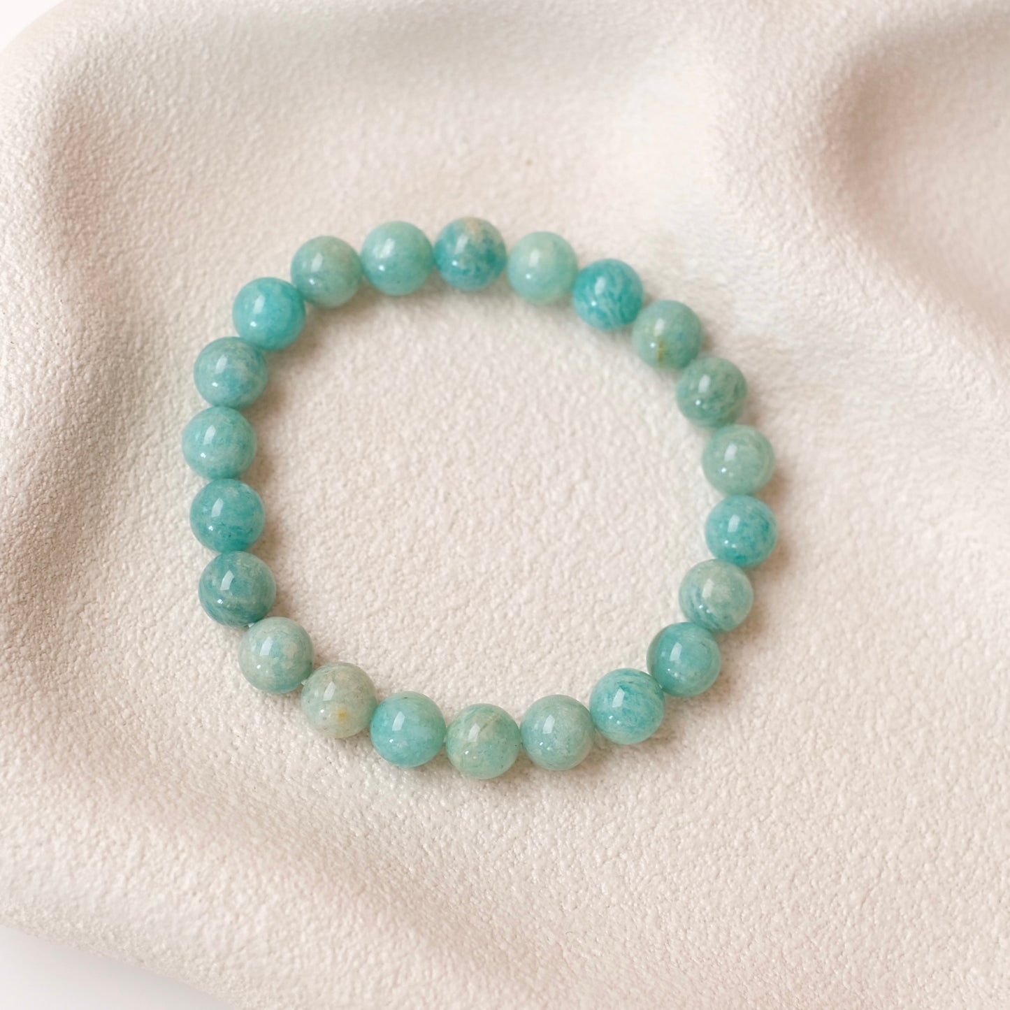 Amazonite Bracelet | Amazonite Crystal Stretch Bracelet