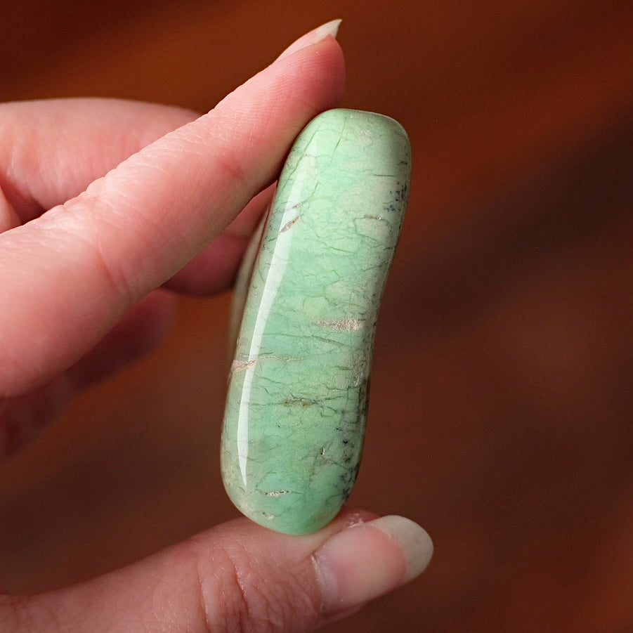 Lime Magnesite | Lemon Chrysoprase Crystal Freeform