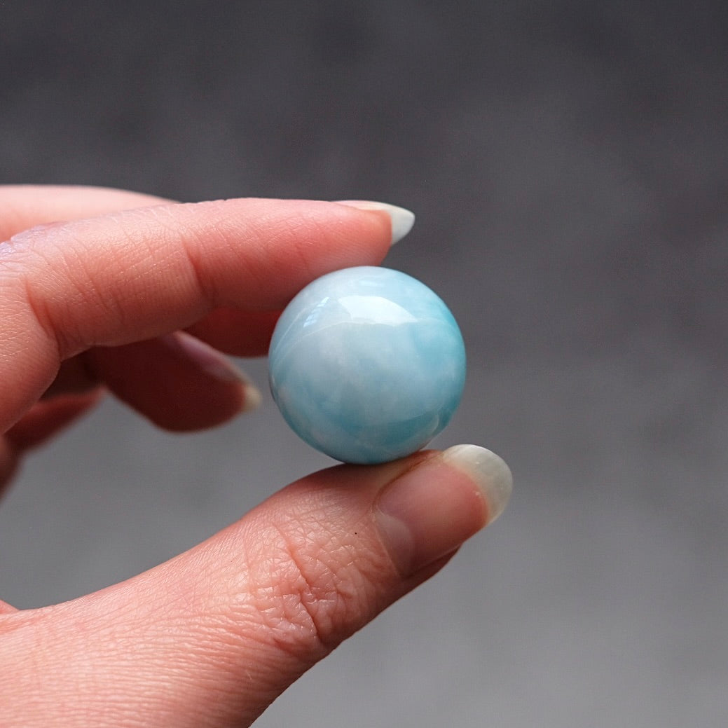 Larimar Crystal Sphere | High Grade Larimar Sphere