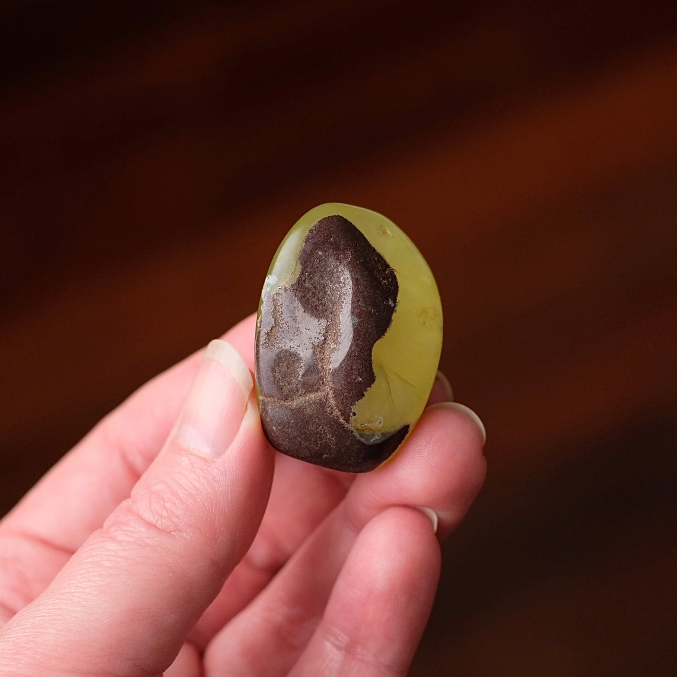 Australian Prehnite Freeform | Polished Prehnite Crystal