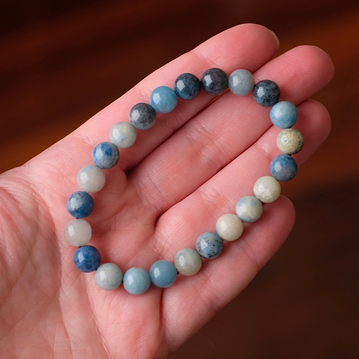 Trolleite Bracelet | Blue Trolleite Crystal Bracelet